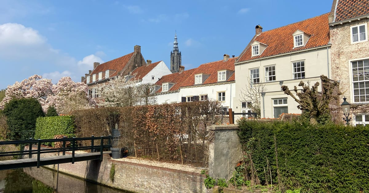 View on Amersfoort from the Muurhuizen.
