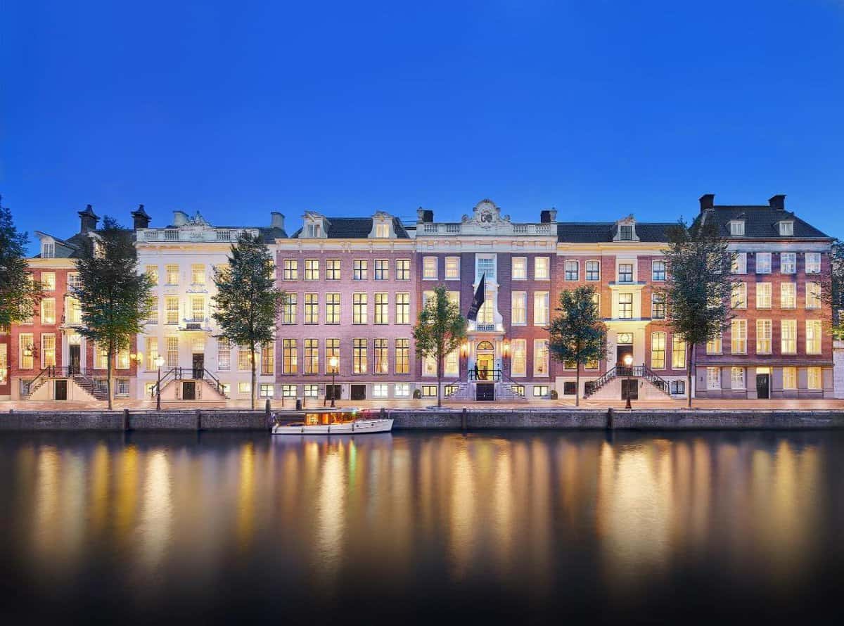 17th century canal houses hotel.