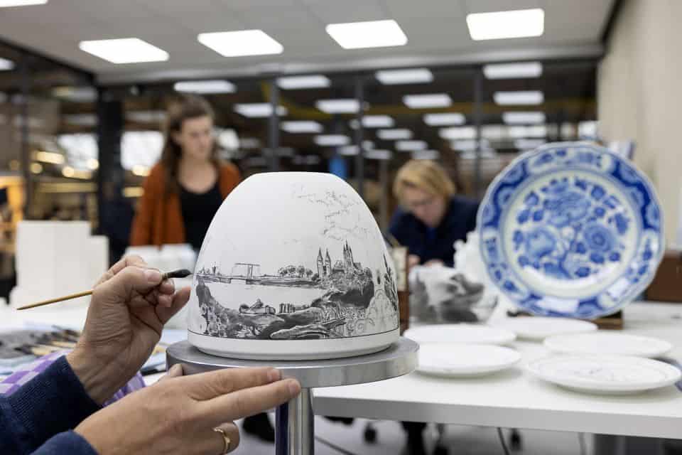 Delft Blue Factory still in operation in Delft.