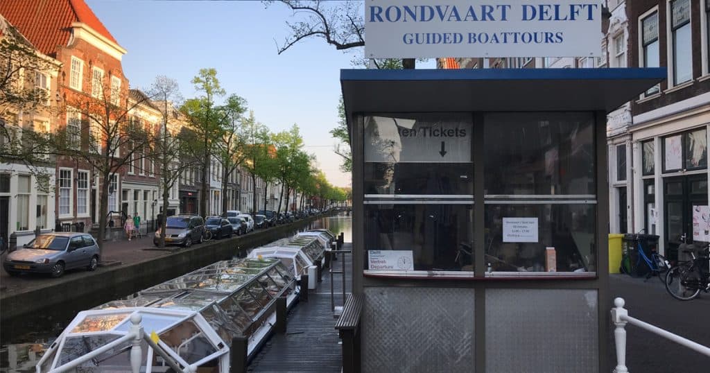 Taking a Delft Boat Tour is one of the best things to do in Delft.