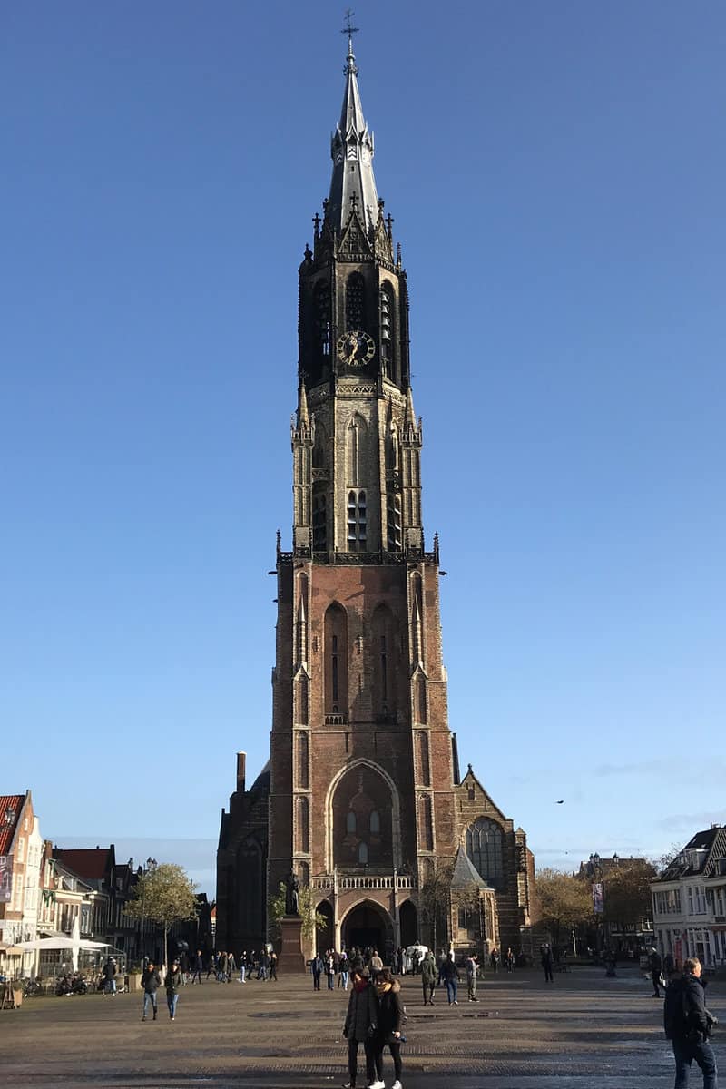 Delft New Church Tower to climb.