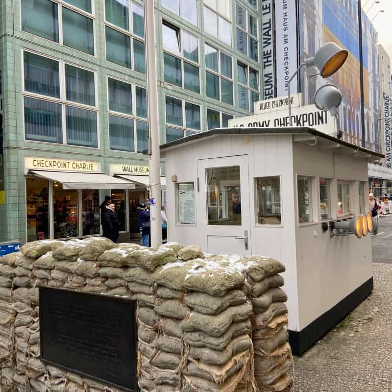 Checkpoint Charlie is the most known point of interest in Berlin.