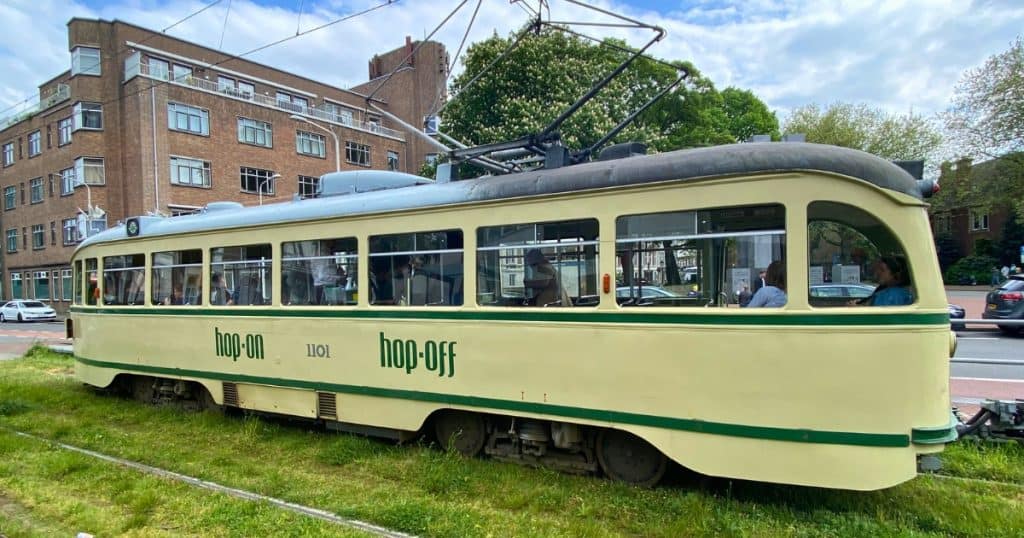 One of the great things to do in the Hague is taking the nostalgic museum tram.