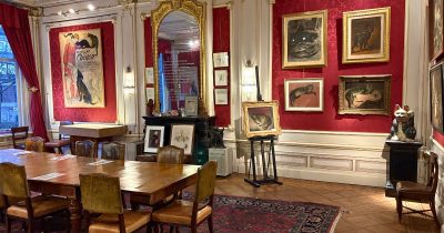 Kattenkabinet Amsterdam art room.