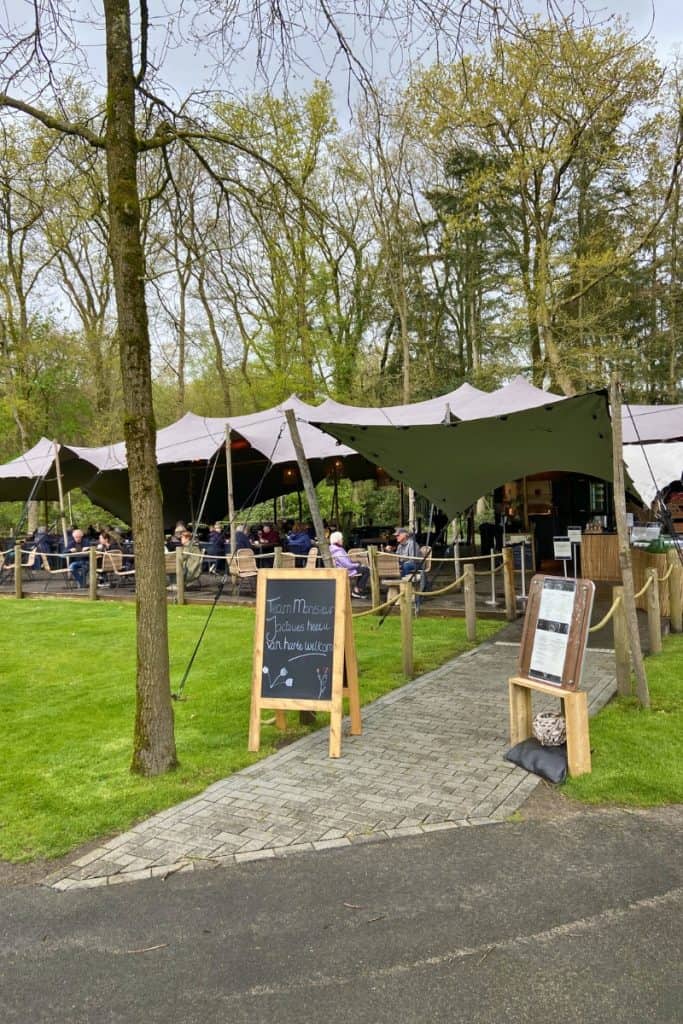 Lunch at Kröller Müller sculpture garden.