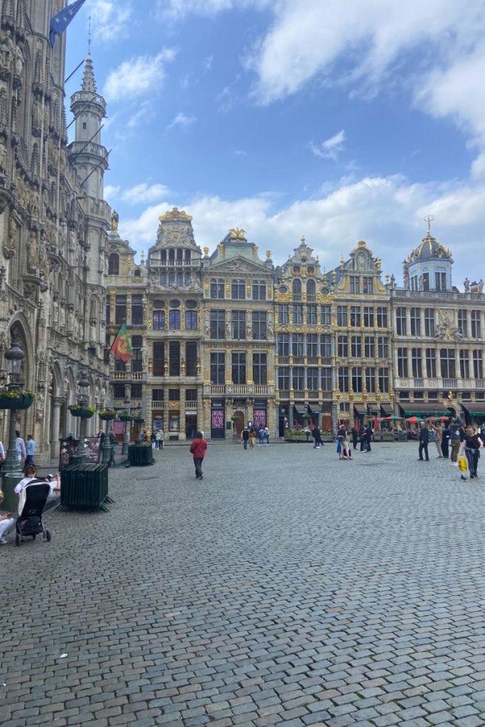 Main square in Brussels.