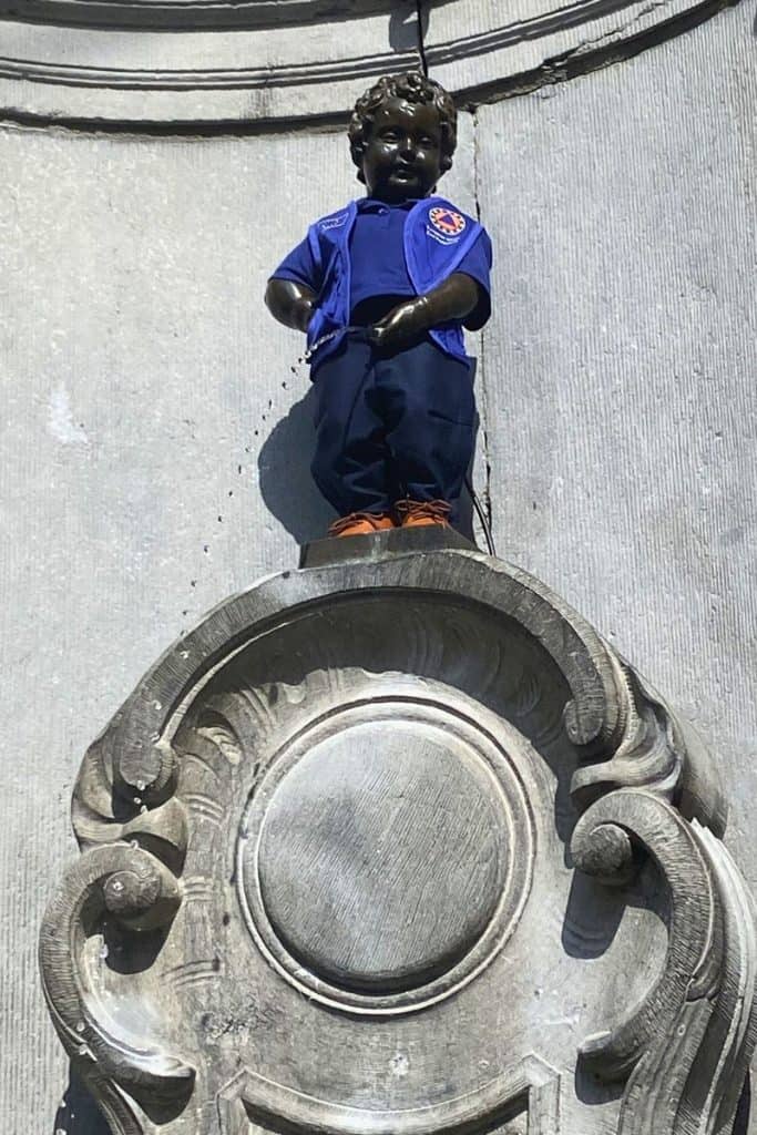 Manneke Pis Brussels.