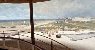 View of the Panorama Mesdag in The Hague.