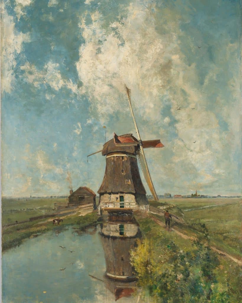 Painting of Paul Gabriël's "In The Month of July".