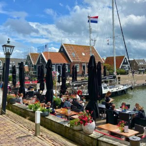 View on Marken from cafe, while on the Classic Dutch Countryside and Windmill tour.
