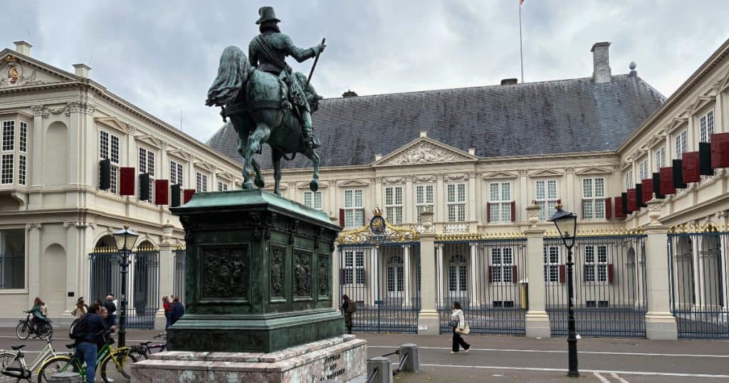 Palace Noordeinde in The Hague.